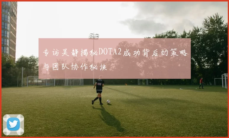 专访吴静揭秘DOTA2成功背后的策略与团队协作秘诀