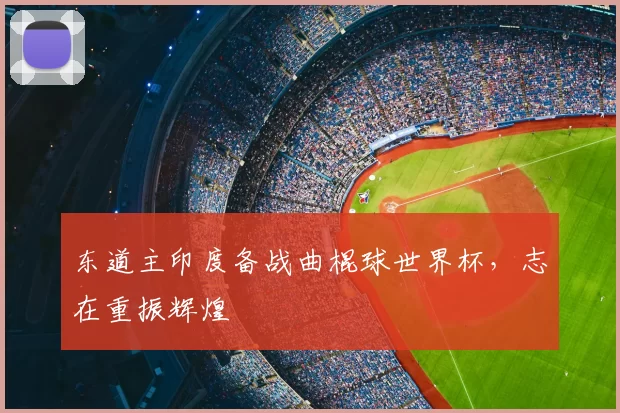 东道主印度备战曲棍球世界杯，志在重振辉煌