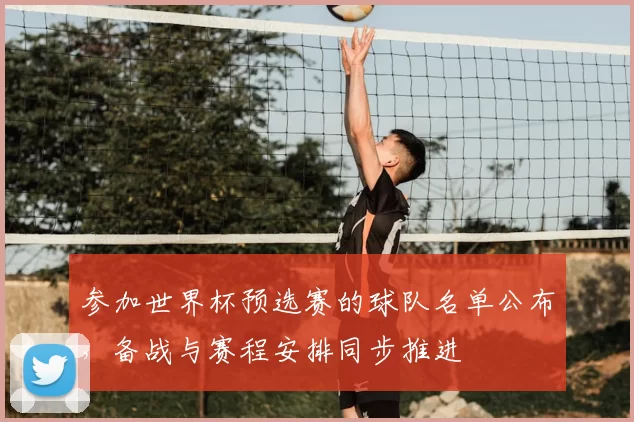 参加世界杯预选赛的球队名单公布，备战与赛程安排同步推进