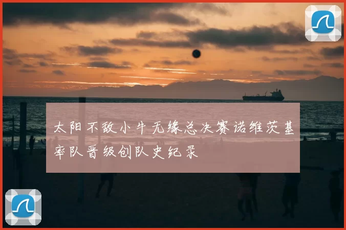 太阳不敌小牛无缘总决赛诺维茨基率队晋级创队史纪录